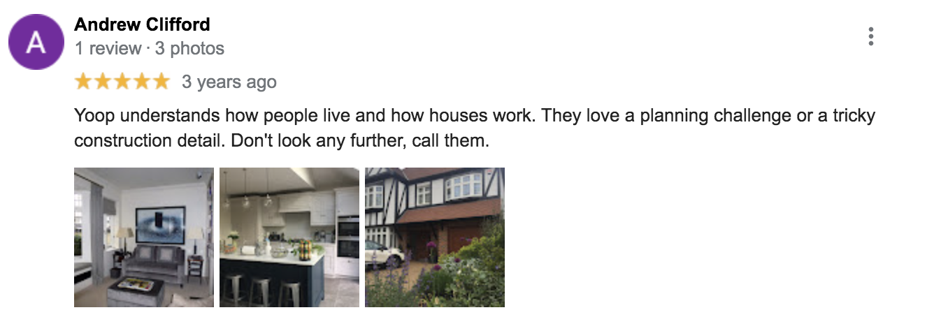 Google review
